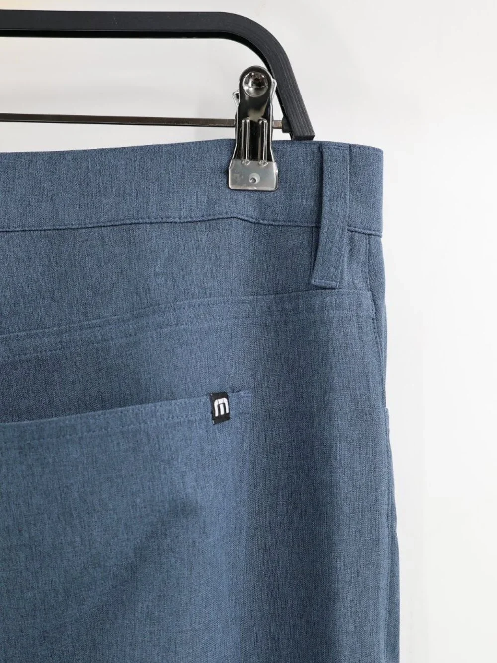 Travis Mathew Pants Mens 36 L31 Open To Close Chino golf Performance solid blue